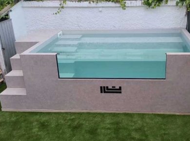 piscina elevada prefabricada